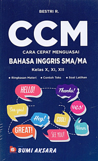 Image of Cara Cepat Menguasai Bahasa Inggris SMA/MA Kelas X, XI, XII