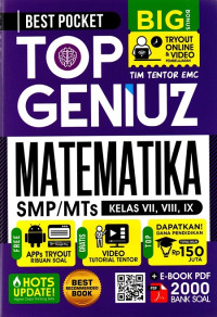 Image of Best pocket Top geniuz matematika SMP